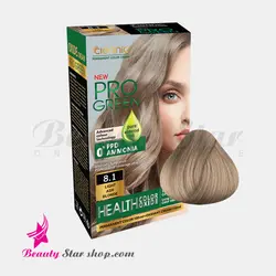 کیت رنگ مو بدون آمونیاک کلینیک شماره 8.1 بلوند خاکستری روشن