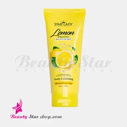 ژل ماسک صورت پیل آف استارلیدی حاوی عصاره لیمو و نعنا حجم 175 میل