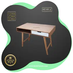 میز تحریر چوبی کشو دار MIZ1483t لوسترسازان