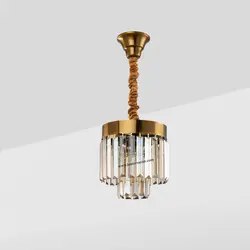 لوستر مدرن کریستالی تک آویز L1553-1 لوسترسازان