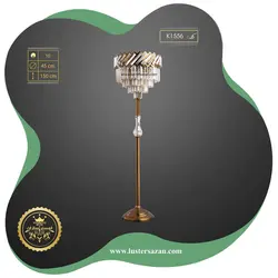 کنارسالنی مدرن کریستالی k1556 لوسترسازان