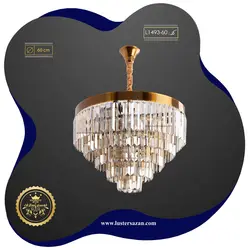 لوستر کریستال مدرن L1493-60 لوسترسازان