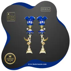 چراغ نفتدان کریستال شاه ملائکه ch1413ab لوسترسازان8480000