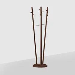 جالباسی چوبی ایستاده j1573 لوسترسازان