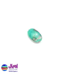 نگین فیروزه نیشابور بیضی 1.17 گرم