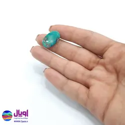 نگین فیروزه نیشابور بیضی 1.17 گرم