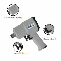 خرید بکس بادی 3/4 اینچ BEX-IT-398 با بهترین قیمت