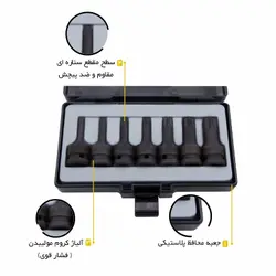 فروش ویژه و ارسال رایگان جعبه بکس تی فورس 4078 | ابزار پیشه