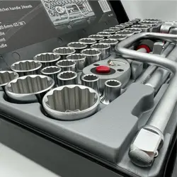 فروش اینترنتی جعبه بکس فورس 4412 اینچ و میلیمتر | ابزار پیشه