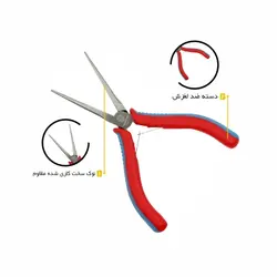 فروش ویژه انبر دم باریک مینی هزبرن 53306 | ابزار پیشه