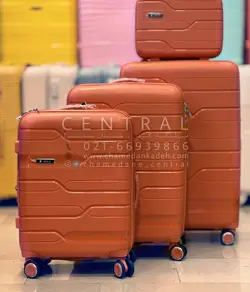 خرید چمدان آیلا اکسترا سایز متوسط از جنس پلی کربنات نشکن - چمدانکده