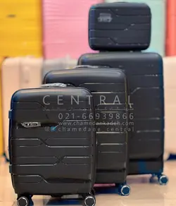 خرید چمدان آیلا اکسترا سایز متوسط از جنس پلی کربنات نشکن - چمدانکده