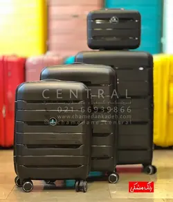 خرید چمدان دلار سایز کوچک با جنس پلی کربنات نشکن - چمدانکده