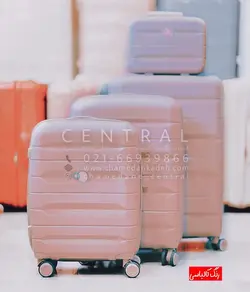 خرید چمدان دلار سایز کوچک با جنس پلی کربنات نشکن - چمدانکده