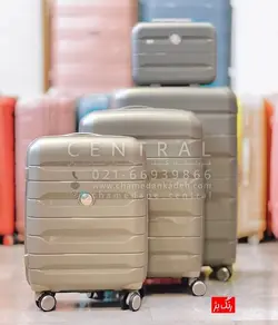 خرید چمدان دلار سایز کوچک با جنس پلی کربنات نشکن - چمدانکده