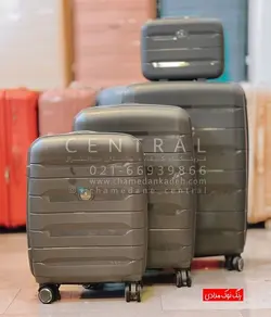 خرید چمدان دلار سایز کوچک با جنس پلی کربنات نشکن - چمدانکده