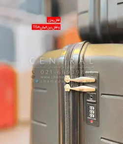 خرید چمدان دلار سایز کوچک با جنس پلی کربنات نشکن - چمدانکده