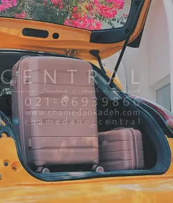 خرید چمدان دلار سایز کوچک با جنس پلی کربنات نشکن - چمدانکده