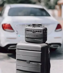 خرید چمدان دلار سایز کوچک با جنس پلی کربنات نشکن - چمدانکده