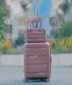 خرید چمدان دلار سایز کوچک با جنس پلی کربنات نشکن - چمدانکده