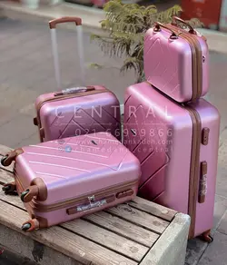 خرید چمدان پارتنر سایز متوسط از جنس پلی کربنات نشکن - چمدانکده