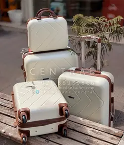 خرید چمدان پارتنر سایز متوسط از جنس پلی کربنات نشکن - چمدانکده