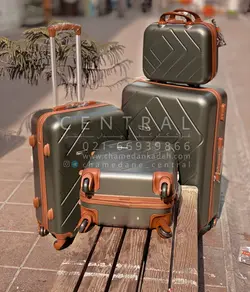 خرید چمدان پارتنر سایز متوسط از جنس پلی کربنات نشکن - چمدانکده