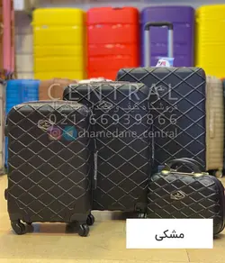 خرید چمدان لوزی ست 4 تایی از جنس پلی کربنات نشکن - چمدانکده