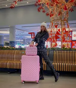 خرید چمدان چستر سایز بزرگ از جنس پلی کربنات نشکن - چمدانکده