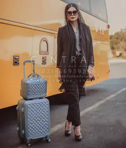 خرید چمدان چستر سایز بزرگ از جنس پلی کربنات نشکن - چمدانکده