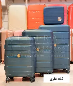 خرید چمدان آیلا پرو سایز کوچک سری جدید پلی کربنات نشکن - چمدانکده