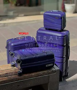 خرید چمدان فشن ست 4 تایی از جنس پلی کربنات نشکن - چمدانکده