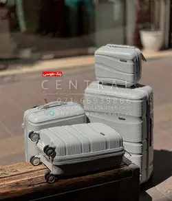 خرید چمدان فشن سایز بزرگ از جنس پلی کربنات نشکن - چمدانکده