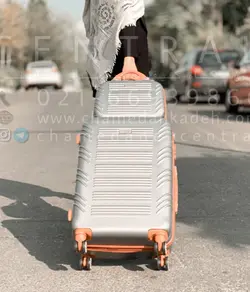 خرید چمدان الهیه سایز کوچک از جنس پلی کربنات نشکن - چمدانکده