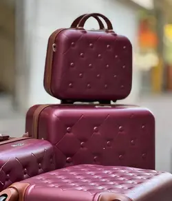 خرید چمدان سوفا ست 4 تایی از جنس پلی کربنات نشکن - چمدانکده