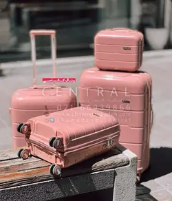 خرید چمدان فشن پرو سایز بزرگ از جنس پلی کربنات نشکن - چمدانکده