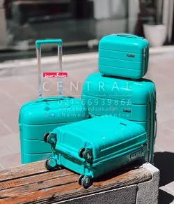 خرید چمدان فشن پرو سایز بزرگ از جنس پلی کربنات نشکن - چمدانکده