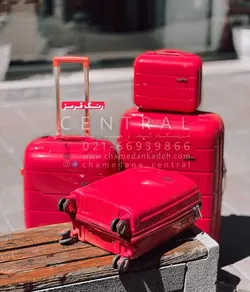 خرید چمدان فشن پرو سایز بزرگ از جنس پلی کربنات نشکن - چمدانکده