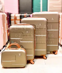 خرید چمدان درابی کوچک از جنس پلی کربنات نشکن - چمدانکده