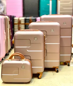 خرید چمدان درابی کوچک از جنس پلی کربنات نشکن - چمدانکده