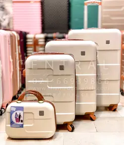 خرید چمدان درابی کوچک از جنس پلی کربنات نشکن - چمدانکده