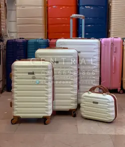 خرید چمدان کیودبل سایز بزرگ از جنس پلی کربنات نشکن - چمدانکده