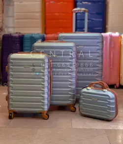 خرید چمدان کیودبل سایز بزرگ از جنس پلی کربنات نشکن - چمدانکده