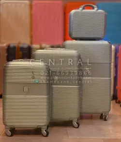 خرید چمدان آپ سایز کوچک پلی کربنات نشکن - چمدانکده