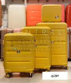 خرید چمدان آیلا پرو سایز متوسط سری جدید پلی کربنات نشکن - چمدانکده