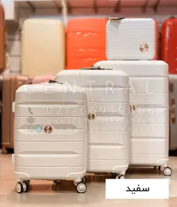 خرید چمدان آیلا پرو سایز متوسط سری جدید پلی کربنات نشکن - چمدانکده