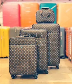 خرید چمدان چرمی سایز بزرگ از جنس  چرم مصنوعی - چمدانکده