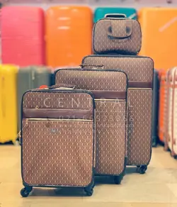 خرید چمدان چرمی سایز بزرگ از جنس  چرم مصنوعی - چمدانکده