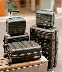 خرید چمدان پارتنر 5 تکه سایز متوسط از جنس پلی کربنات نشکن - چمدانکده