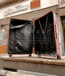 خرید چمدان پارتنر 5 تکه سایز متوسط از جنس پلی کربنات نشکن - چمدانکده